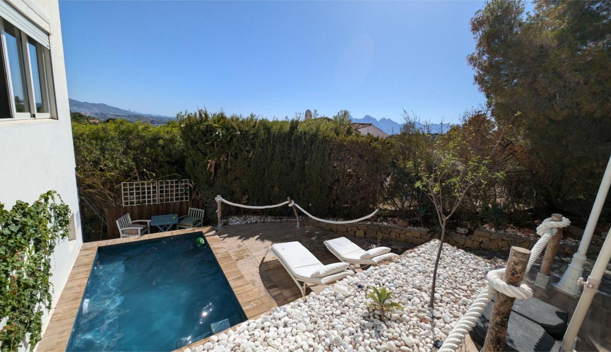 Villa Altea Moderna Vistas Panoramicas Eksteriør billede