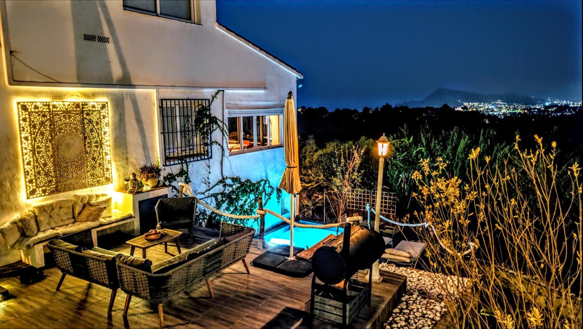 Villa Altea Moderna Vistas Panoramicas Eksteriør billede