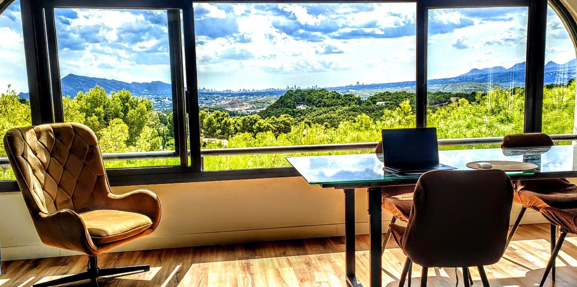 Villa Altea Moderna Vistas Panoramicas Eksteriør billede